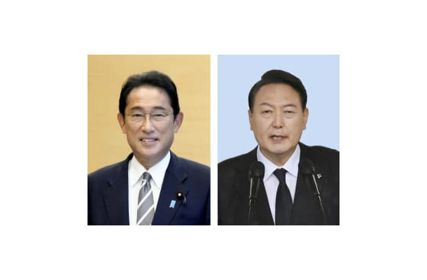 岸田文雄首相、韓国の尹錫悦大統領