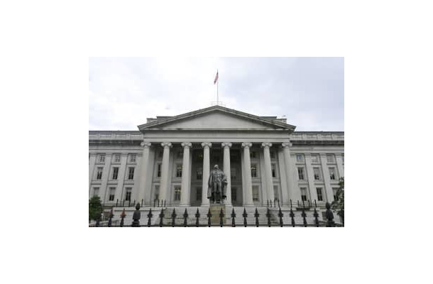 米財務省＝9月、ワシントン（共同）