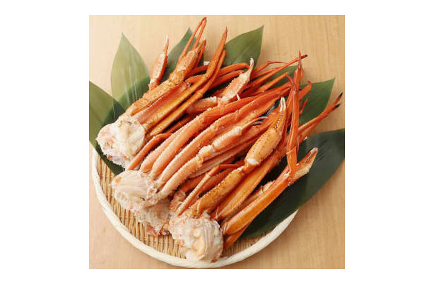 高島屋が販売するトゲズワイガニのセット