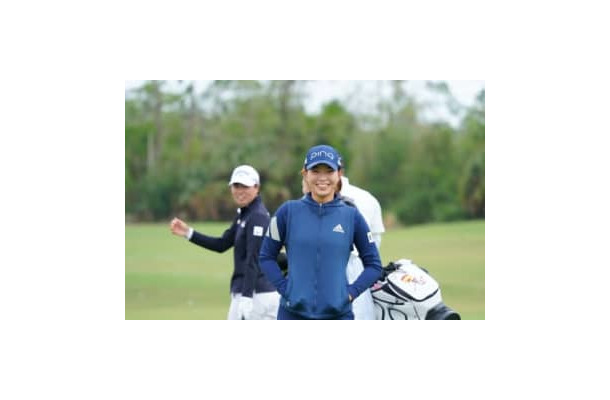渋野日向子が年間女王を決める大会をスタートした（撮影：ALBA)