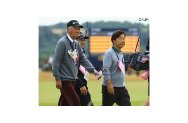 新型コロナウイルス陽性となった青木功会長（写真は全英オープン）（撮影：福田文平)
