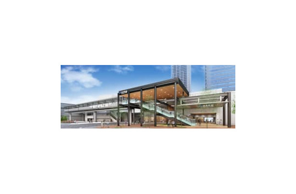 JR大阪環状線弁天町駅の改良後のイメージ
