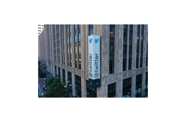 ツイッターの本社＝18日、米サンフランシスコ（ゲッティ＝共同）