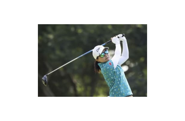 上原彩子は20位タイと順調な滑り出し（撮影：GettyImages)