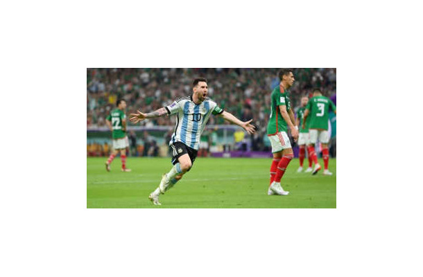 メッシ、W杯で「神の左」炸裂！アルゼンチンが2-0でメキシコを撃破