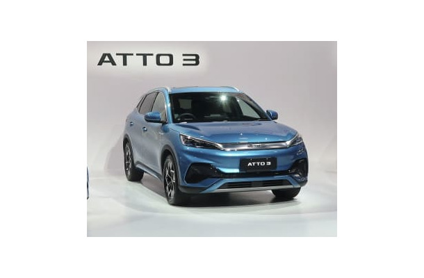 BYDが日本で発売するEV「ATTO　3」