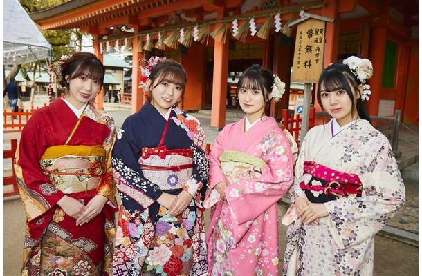 （左から）坂本りの、武田智加、田中伊桜莉、村上和叶（C）Mercury