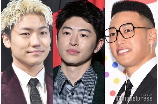 小森隼、佐野玲於、関口メンディー（C）モデルプレス