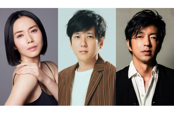 （左から）中谷美紀、二宮和也、大沢たかお（C）フジテレビ