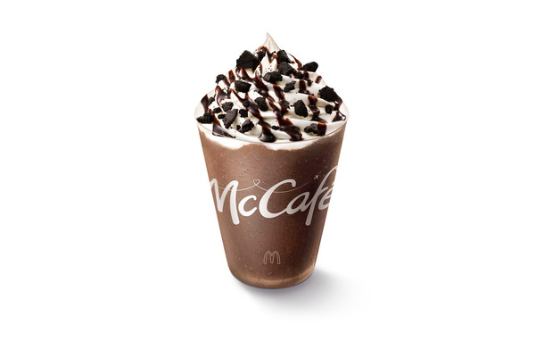 オレオ クッキー チョコフラッペ／画像提供：日本マクドナルド