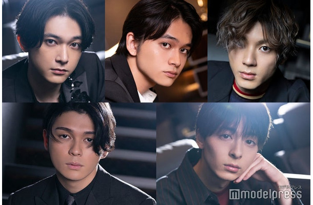 （左上から時計回りに）吉沢亮、北村匠海、山田裕貴、高杉真宙、眞栄田郷敦（C）モデルプレス