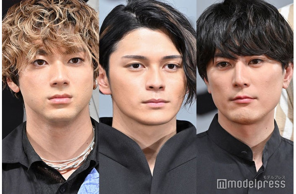 山田裕貴、眞栄田郷敦、間宮祥太朗 （C）モデルプレス