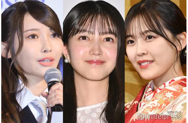 黒見明香、久保史緒里、柴田柚菜（C）モデルプレス
