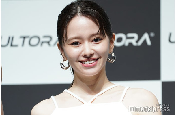 新CM発表会に登場した山本舞香（C）モデルプレス