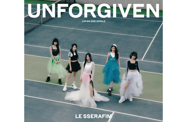 LE SSERAFIM「UNFORGIVEN」（8月23日発売）初回限定盤A（P）＆（C）SOURCE MUSIC