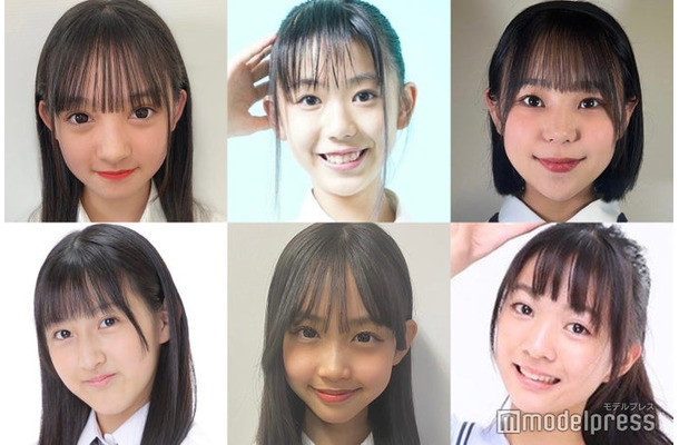 「中一ミスコン2023」候補者の一部