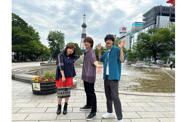 ハイヒール・モモコ、福本大晴、佐野晶哉（C）読売テレビ