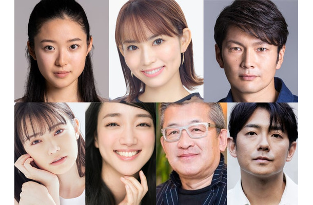 （上段左から）藤野涼子、市川由衣、丸山智己（下段左から）あかせあかり、入山法子、大河内浩、長田成哉（C）テレビ朝日