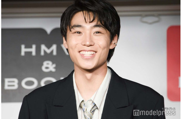 「record」発売記念イベントの取材会に出席した八村倫太郎（C）モデルプレス