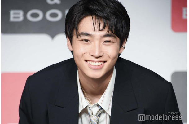 「record」発売記念イベントの取材会に出席した八村倫太郎（C）モデルプレス