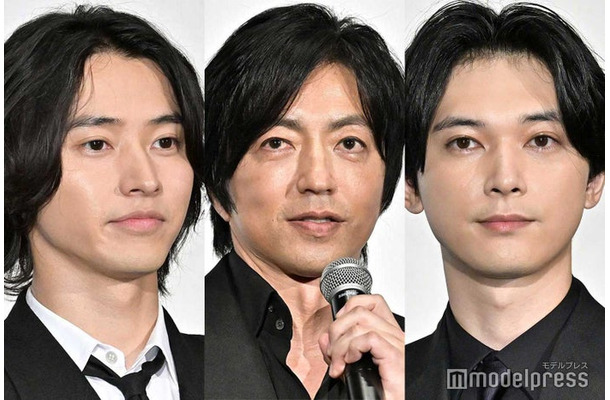 山崎賢人、大沢たかお、吉沢亮（C）モデルプレス
