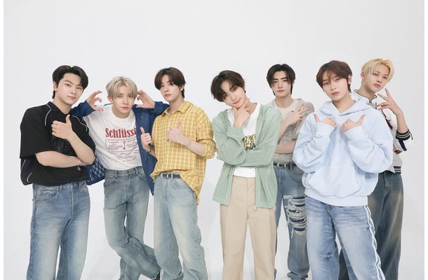 ENHYPEN／（左から）JAY、HEESEUNG、JAKE、JUNGWON、SUNGHOON、SUNOO、NI-KI（P）＆（C）BELIFT LAB Inc.