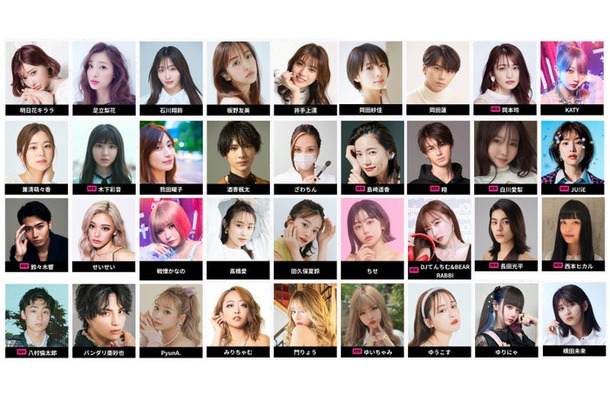 「KANSAI COLLECTION 2023 A／W」出演者（提供写真）