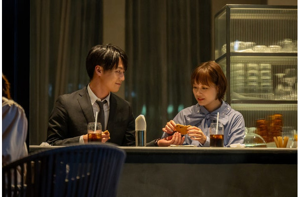 松田元太、大原櫻子「結婚予定日」第1話より（C）「結婚予定日」製作委員会・MBS
