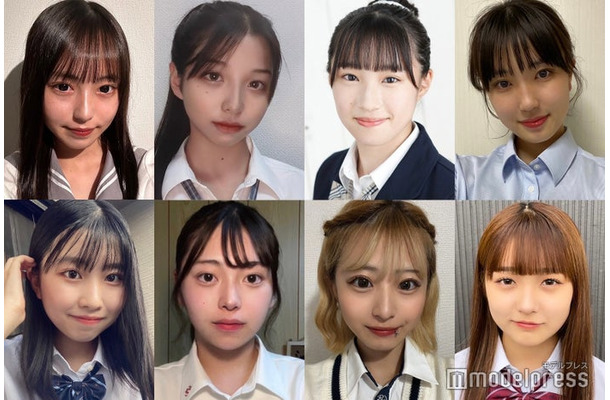「女子高生ミスコン2023」九州・沖縄エリア候補者（一部）
