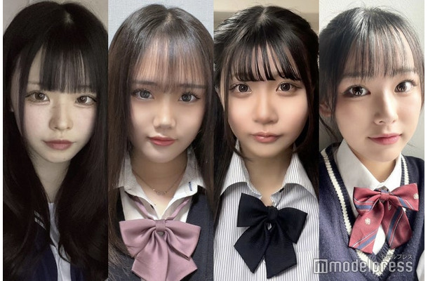 「女子高生ミスコン2023」中国・四国エリア暫定上位4人