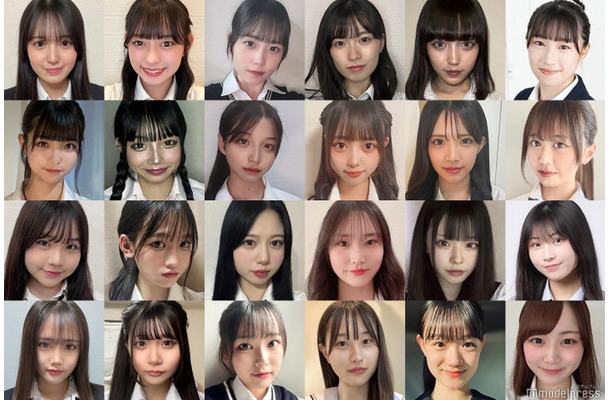「女子高生ミスコン2023」6エリアの中間速報上位4名たち