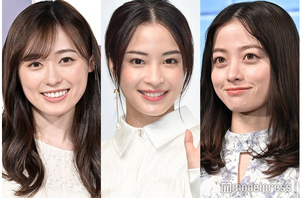 福原遥、広瀬すず、橋本環奈（C）モデルプレス