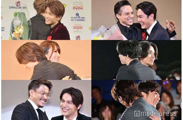 （上段）登坂広臣＆岩田剛典、満島真之介＆間宮祥太朗（中段）深田恭子＆横浜流星、山崎賢人＆吉沢亮（下段）小栗旬＆中川大志、高橋一生＆佐藤健（C）モデルプレス