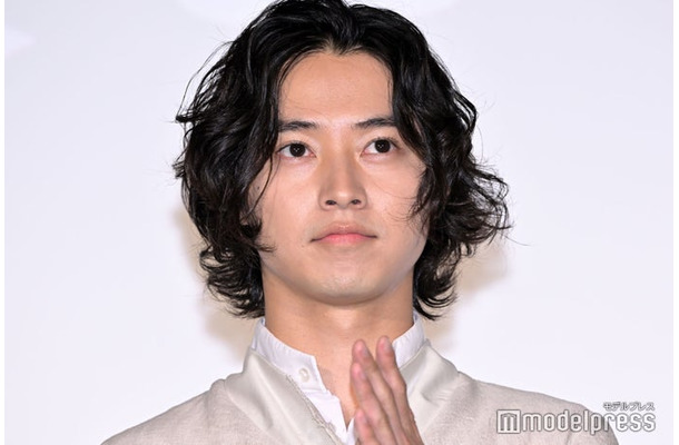 映画『キングダム 運命の炎』天下の大ヒット御礼舞台挨拶に出席した山崎賢人（C）モデルプレス