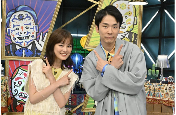 生田絵梨花、‎濱家隆一（C）日本テレビ