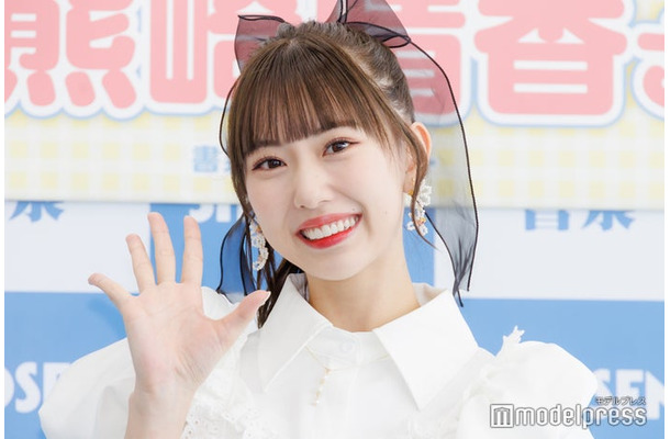 1st写真集「表情ガール」の発売記念記者会見に出席した熊崎晴香（C）モデルプレス