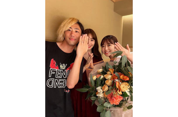 てつや、小嶋陽菜、峯岸みなみ／峯岸みなみThreadsより