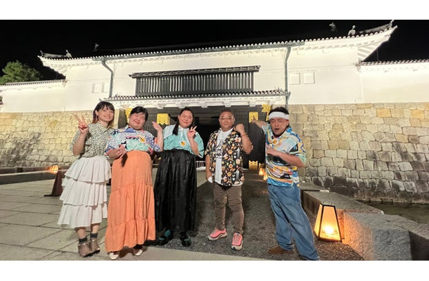ぼる塾（きりやはるか、あんり、田辺智加）、サンドウィッチマン（伊達みきお、富澤たけし）（C）テレビ朝日