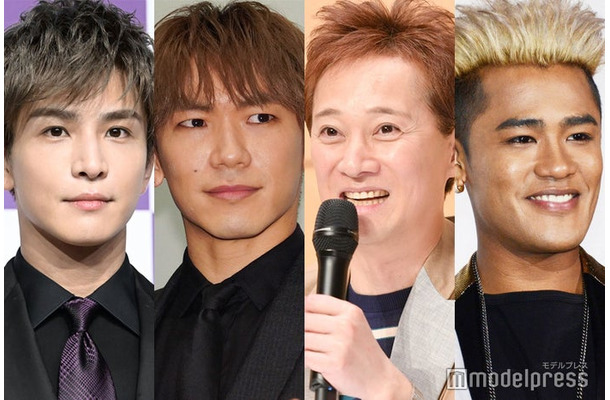 岩田剛典、NAOTO、中居正広、ELLY（C）モデルプレス