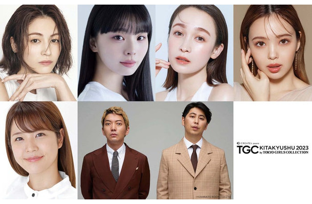 （上段左から）楓、川口ゆりな、藤井サチ、藤田ニコル（下段左から）久代萌美、ニューヨーク（提供写真）