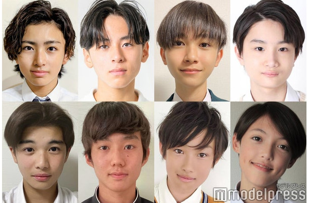 「男子中学生ミスターコン2023」東日本ブロックAの候補者の一部