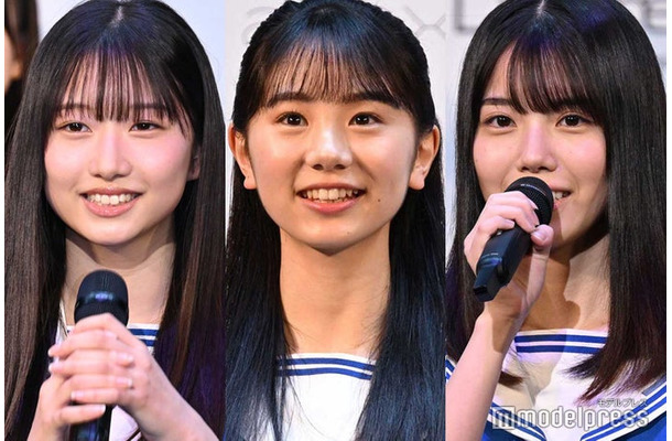 早崎すずき、塩釜菜那、伊藤ゆず（C）モデルプレス
