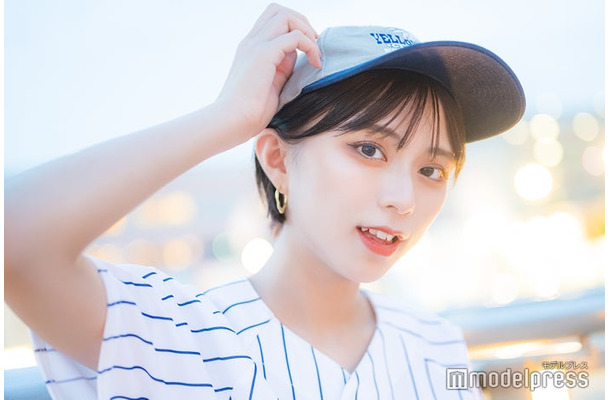 「MISCOLLECTION 2023 in お台場冒険王2023」でモデルプレス賞に輝いた小西莉々栞さん（C）モデルプレス