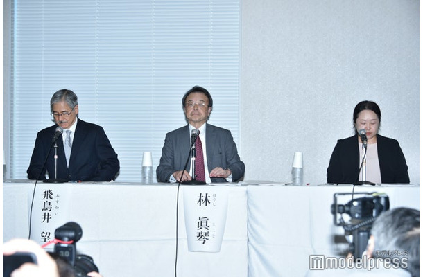 ジャニーズ事務所「再発防止特別チーム」記者会見の様子（C）モデルプレス