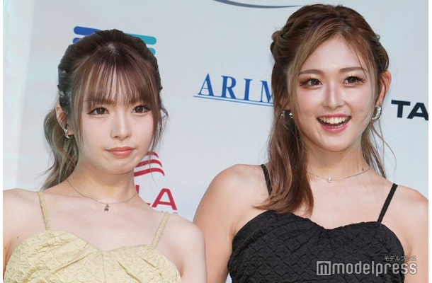 「THE BEST OF BEAUTY」授賞式に出席したゆいちゃみ、ゆうちゃみ（C）モデルプレス