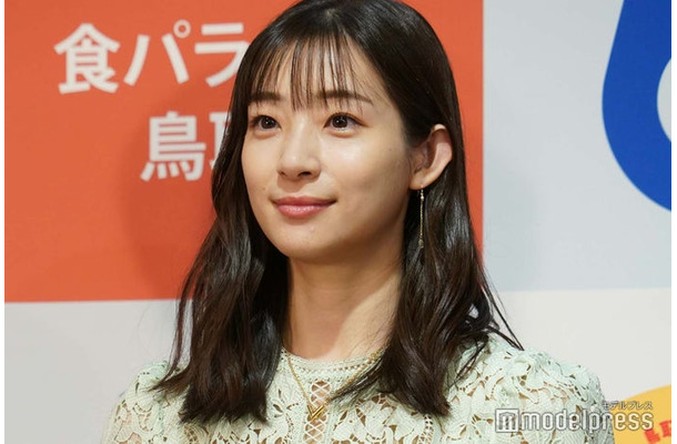メディア発表会に出席した足立梨花（C）モデルプレス