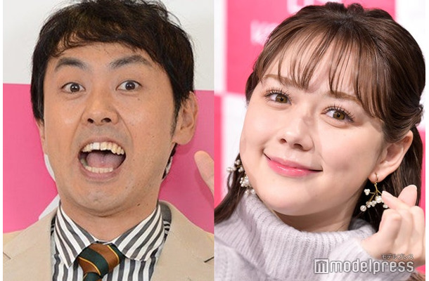 田中卓志、村重杏奈（C）モデルプレス