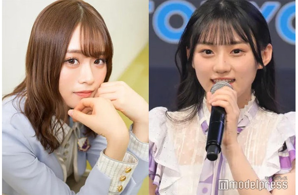 山崎怜奈、川崎桜 （C）モデルプレス