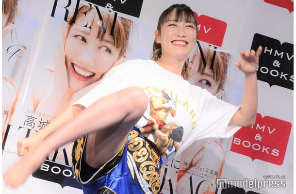 「9-Kaw-」囲み取材に出席した高城れに（C）モデルプレス