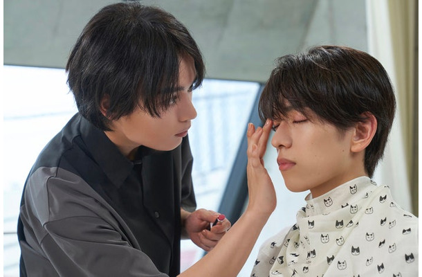 大西流星、深田竜生「紅さすライフ」第7話より（C）NTV・J Storm